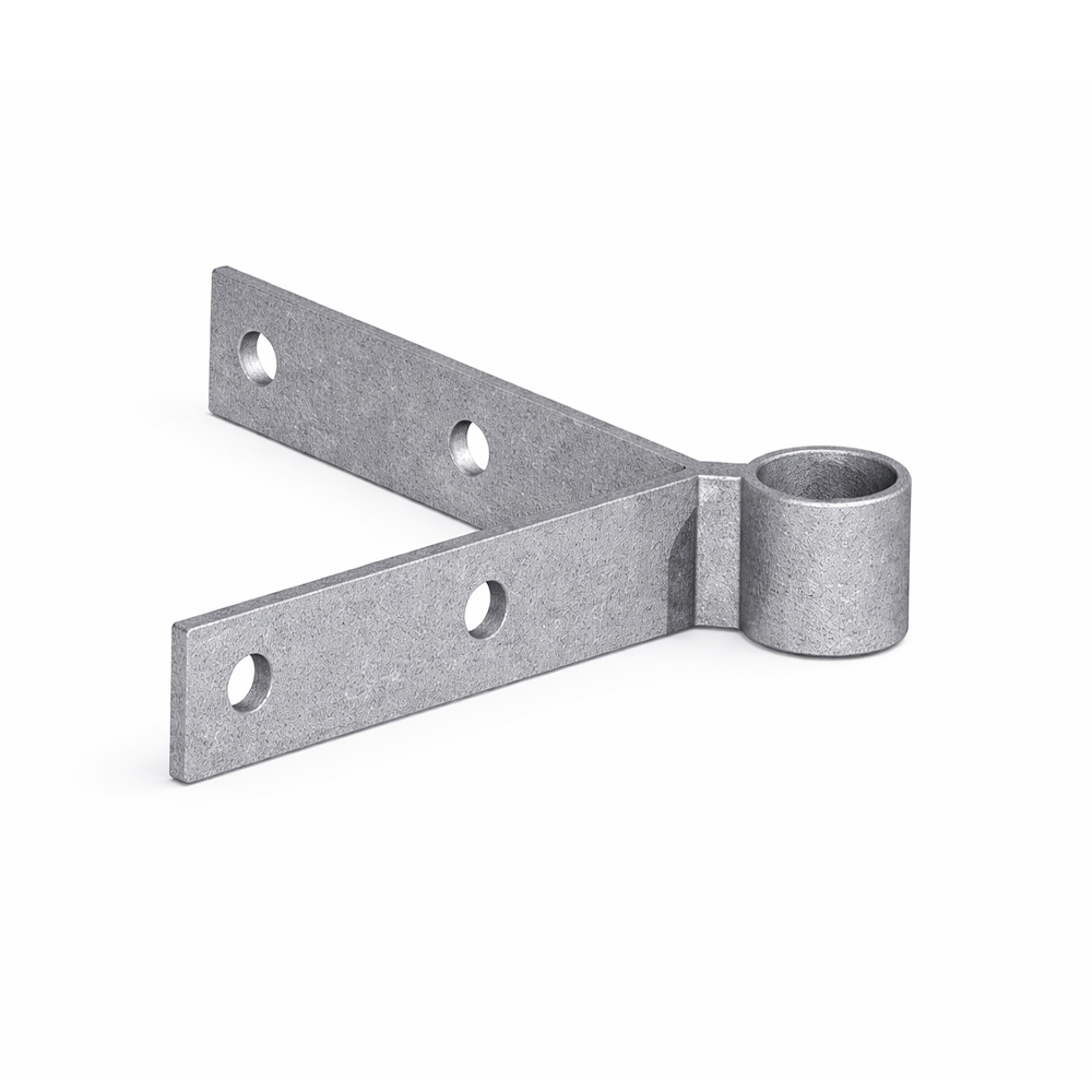 90° ANGLE GATE HANGER WITH EYE ON CORNER FOR METAL GATES